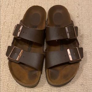 Brown Birkenstock’s